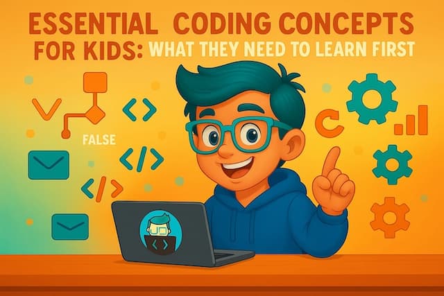 Essential Coding Concepts for Kids: What They Need to Learn First